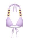 Moda Minx Boujee Triangel Top Bikini Oberteil Damen - Lilac