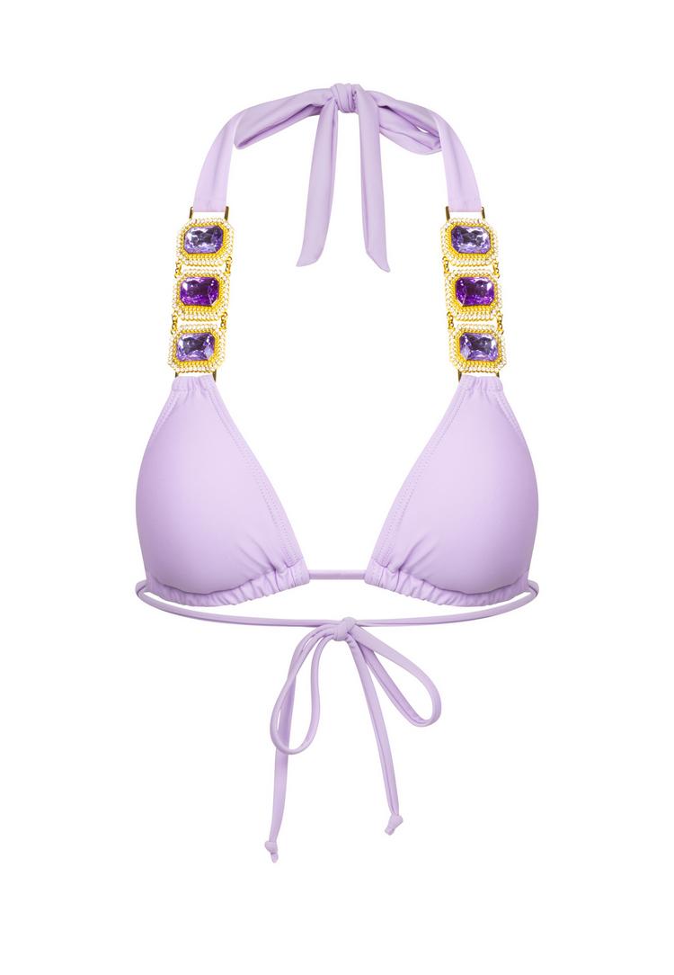 Moda Minx Moda Minx Boujee Triangel Top Bikini Oberteil Damen - Lilac - 0 | SportScheck