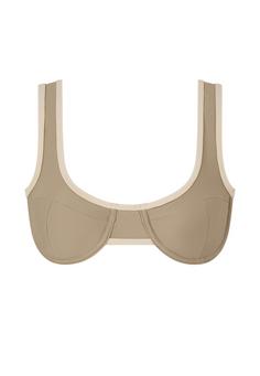 Moda Minx Bikini Oberteil Damen Stone