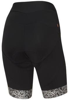 Rückansicht von RH+ New Elite W Short Fahrradtights Damen black-python