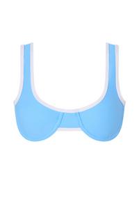 Moda Minx Bikini Oberteil Damen - Powder Blue