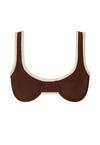 Moda Minx Bikini Oberteil Damen - Coffee