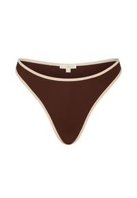 Moda Minx Bikini Hose Damen - Coffee