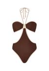 Moda Minx Badeanzug Damen - Coffee