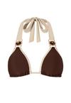 Moda Minx Amour Bikini Oberteil Damen - Coffee