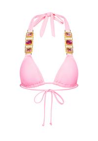 Moda Minx Boujee Triangle Top Bikini Oberteil Damen - pink