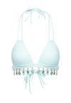Moda Minx Selene Droplet Double Strap Triangle Top Bikini Oberteil Damen - Blue