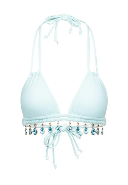 Moda Minx Selene Droplet Double Strap Triangle Top Bikini Oberteil Damen