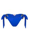 Moda Minx Irregular Hoop Tie Bikini Hose Damen - Azure Blue