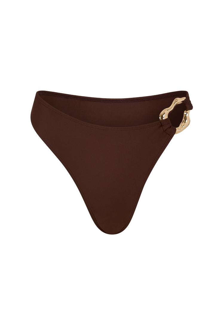 Moda Minx Moda Minx Irregular Hoop Bikini Hose Damen - Brown - 0 | SportScheck