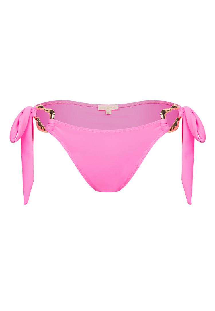 Moda Minx Moda Minx Irregular Hoop Tie Bikini Hose Damen - Barbie Pink - 0 | SportScheck