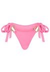 Moda Minx Irregular Hoop Bikini Hose Damen - pink
