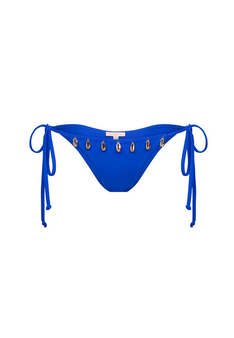 Moda Minx Moda Minx SHELL TIE Bikini Hose Damen - Azure Blue - 0 | SportScheck
