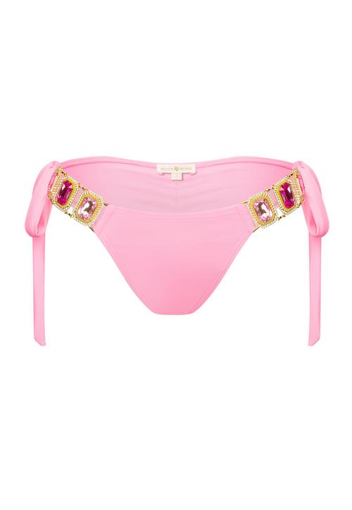 Moda Minx Boujee Tie Side Brazilian Bikini Bottom Bikini Hose Damen