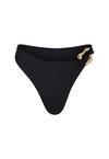 Moda Minx Irregular Hoop Bikini Hose Damen - Black