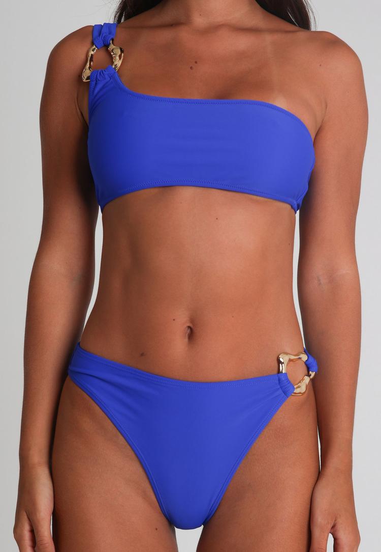 Moda Minx Moda Minx Irregular Hoop Bikini Hose Damen - Blue - 0 | SportScheck