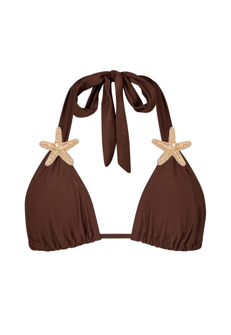 Moda Minx Moda Minx STARFISH TRIANGLE TOP Bikini Oberteil Damen - Coffee - 0 | SportScheck
