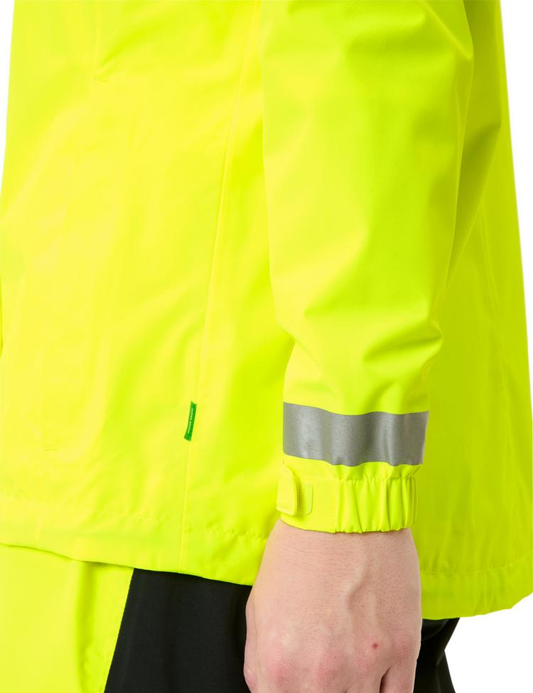 VAUDE VAUDE Women's Luminum Rain Jacket Fahrradjacke Damen - neon yellow - 0 | SportScheck