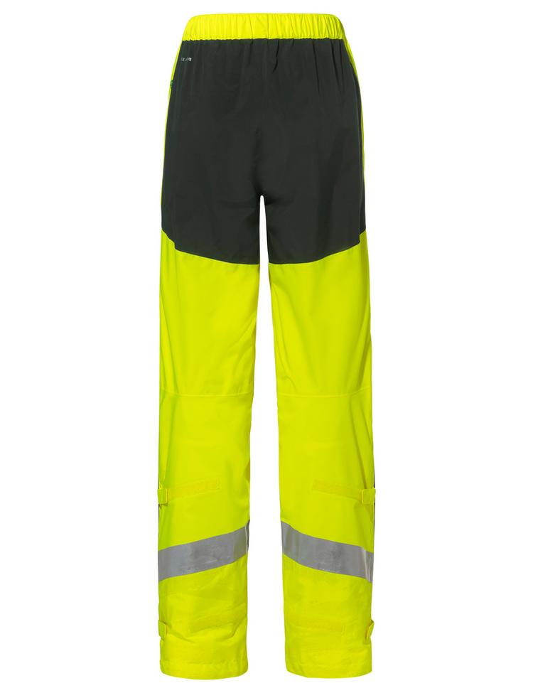 VAUDE VAUDE Women's Luminum Rain Pants Fahrradhose Damen - neon yellow - 0 | SportScheck