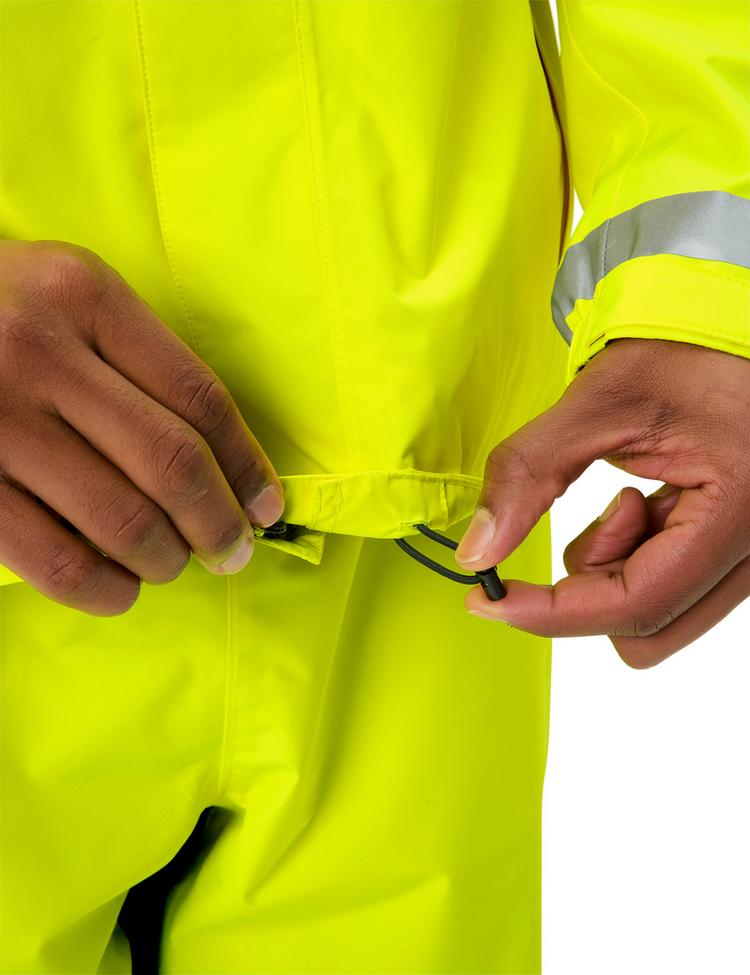 VAUDE VAUDE Men's Luminum Rain Jacket Fahrradjacke Herren - neon yellow - 1 | SportScheck