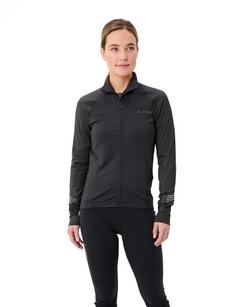 Rückansicht von VAUDE Women's Posta LS Tricot III Fahrradtrikot Damen black