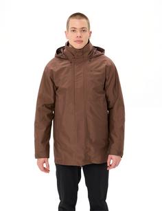 Rückansicht von VAUDE Men's Idris 3in1 Parka IV Doppeljacke Herren tobacco