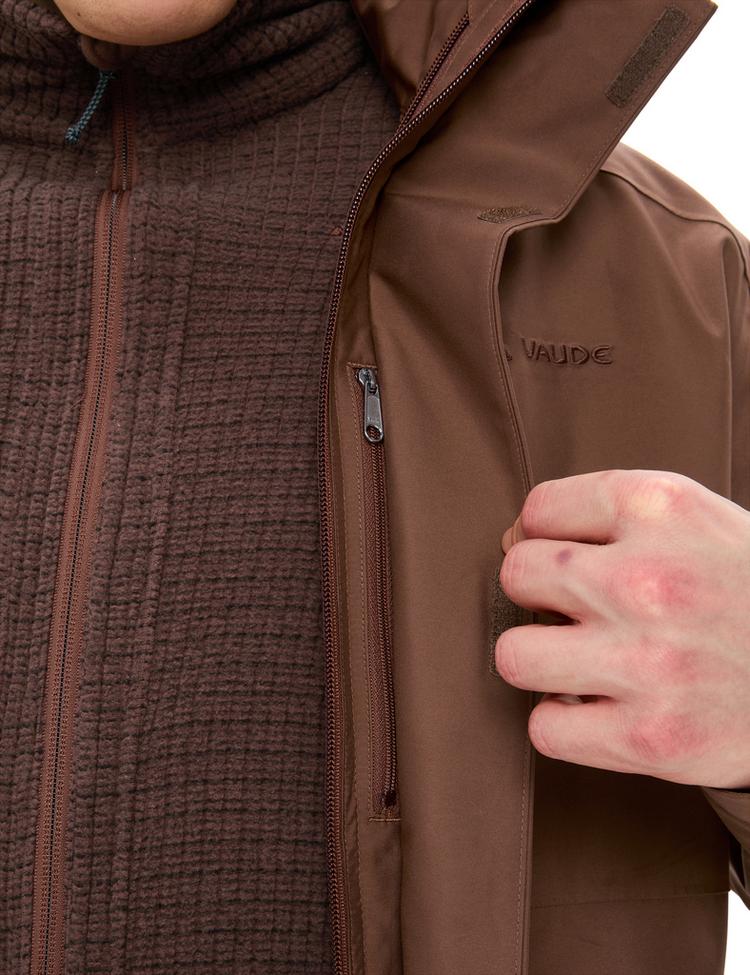 VAUDE VAUDE Men's Idris 3in1 Parka IV Doppeljacke Herren - tobacco - 0 | SportScheck