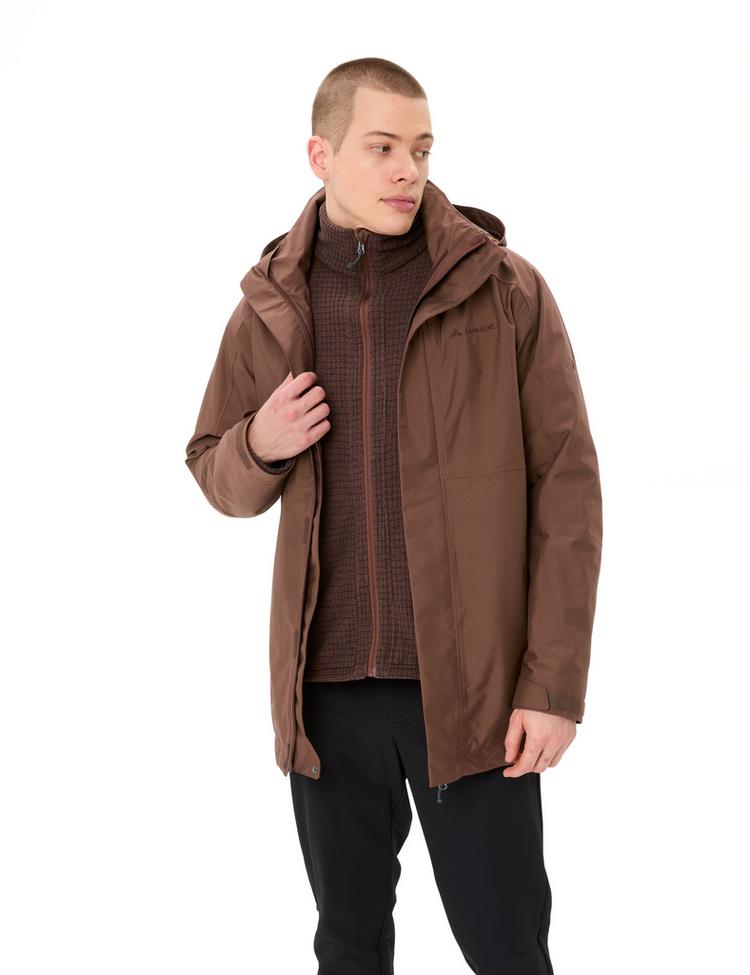 VAUDE VAUDE Men's Idris 3in1 Parka IV Doppeljacke Herren - tobacco - 6 | SportScheck