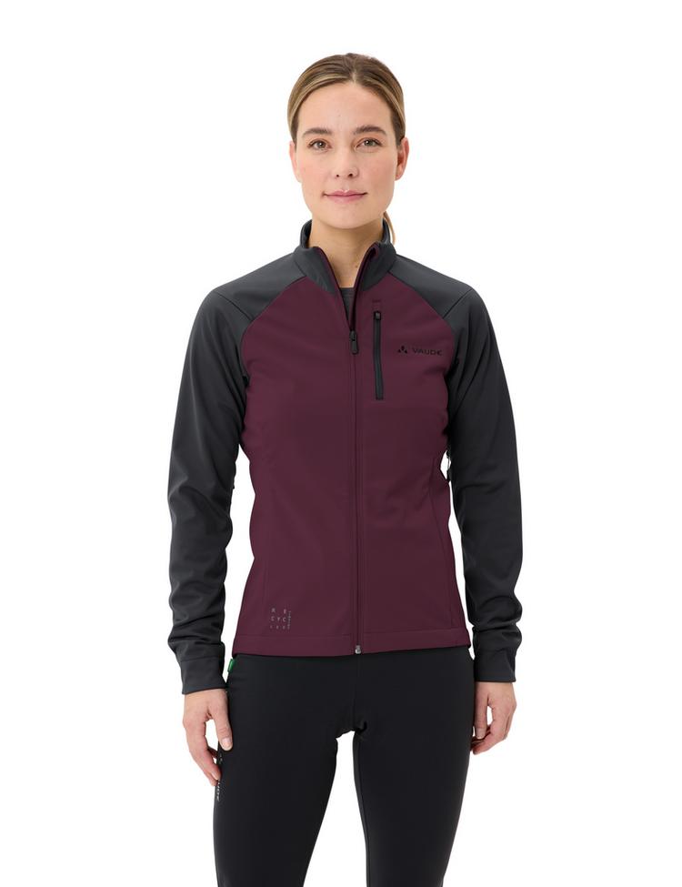 VAUDE VAUDE Women's Posta Softshell Jacket II Fahrradjacke Damen - cassis - 0 | SportScheck