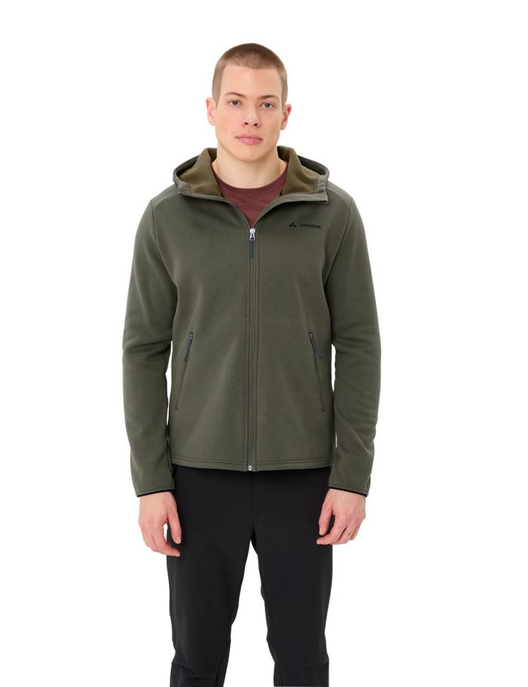 VAUDE VAUDE Men's Idris Fleece Hoody Outdoorjacke Herren - khaki - 2 | SportScheck