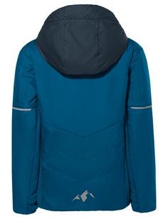 Rückansicht von VAUDE Kids Capacida Hybrid Jacket II Outdoorjacke Kinder shore blue