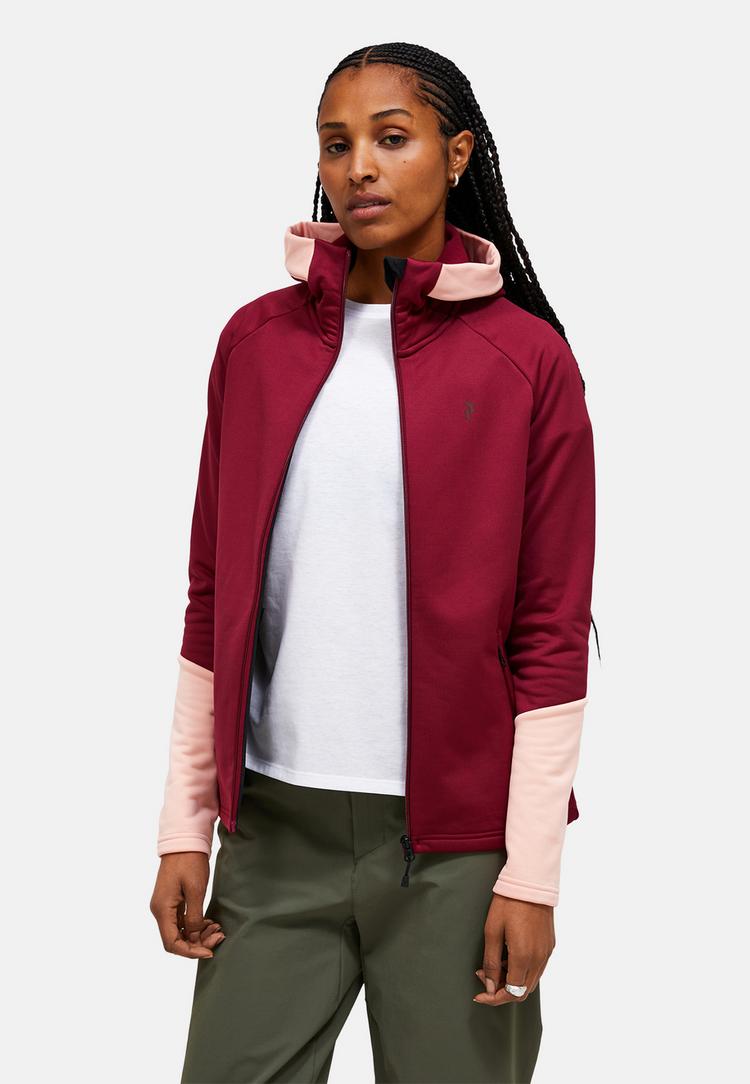 Peak Performance Peak Performance Fleecejacke Damen - weinrot - 1 | SportScheck