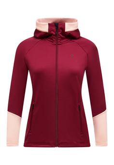 Peak Performance Fleecejacke Damen WEINROT