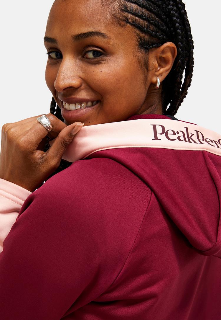 Peak Performance Peak Performance Fleecejacke Damen - weinrot - 0 | SportScheck