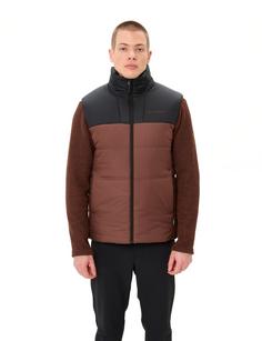 Rückansicht von VAUDE Men's Neyland Padded Vest II Outdoorweste Herren tobacco