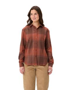 Rückansicht von VAUDE Women's Farsund LS Shirt III Funktionsbluse Damen tobacco