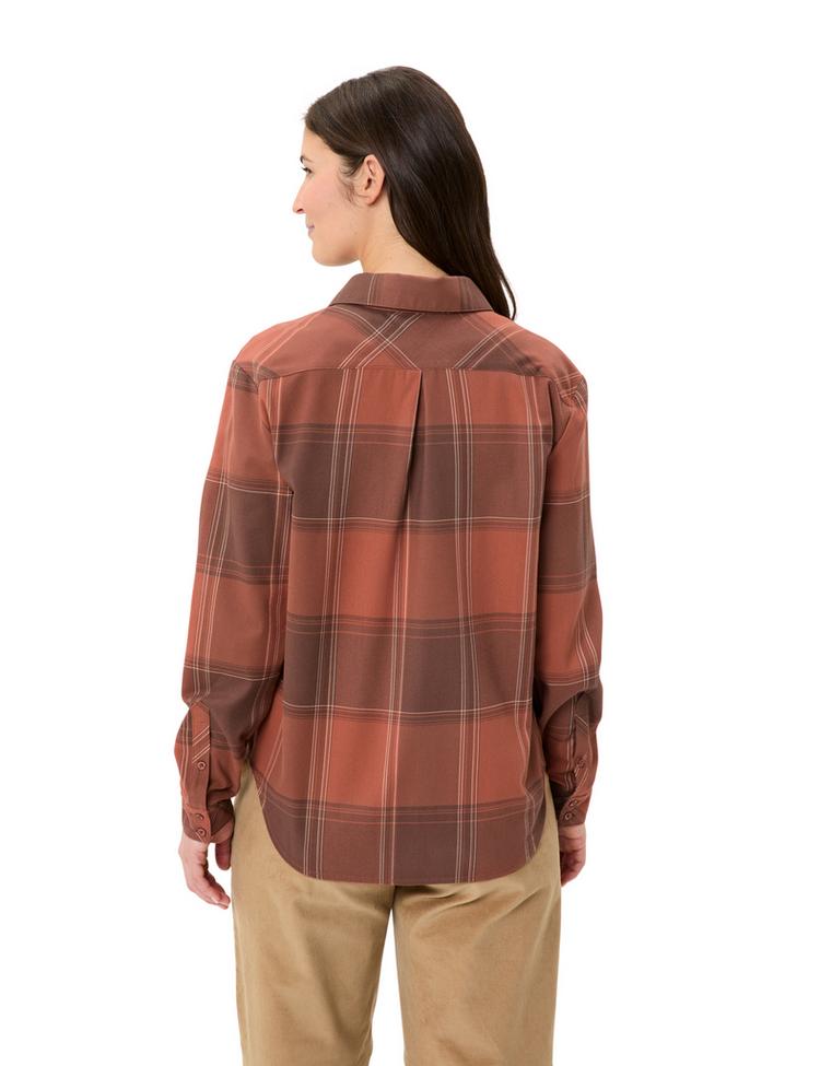 VAUDE VAUDE Women's Farsund LS Shirt III Funktionsbluse Damen - tobacco - 1 | SportScheck