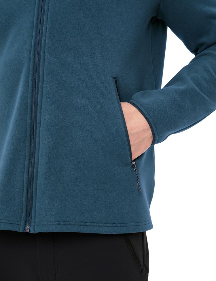 VAUDE VAUDE Men's Idris Fleece Hoody Outdoorjacke Herren - baltic sea - 0 | SportScheck