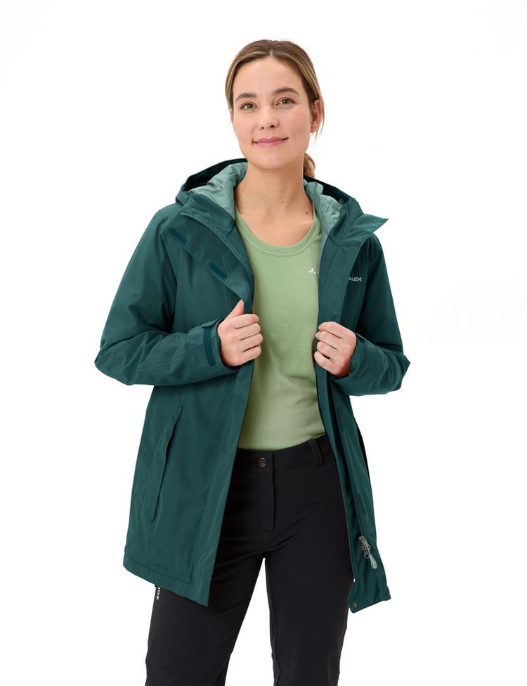 VAUDE VAUDE Women's Rosemoor Padded Parka Outdoorjacke Damen - deep pond - 2 | SportScheck