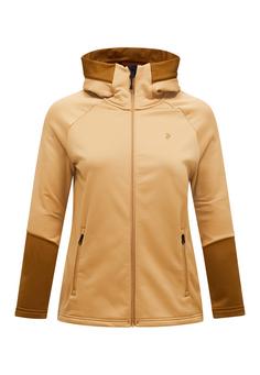Peak Performance Fleecejacke Damen camel