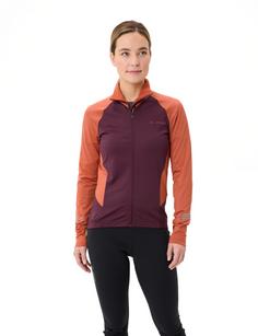 Rückansicht von VAUDE Women's Posta LS Tricot III Fahrradtrikot Damen buckeye
