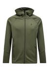 Peak Performance Fleecejacke Herren - olive