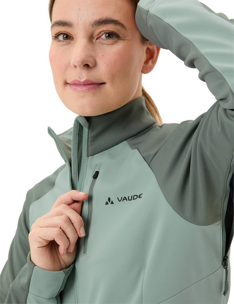 VAUDE VAUDE Women's Posta Softshell Jacket II Fahrradjacke Damen - dusty fern - 0 | SportScheck