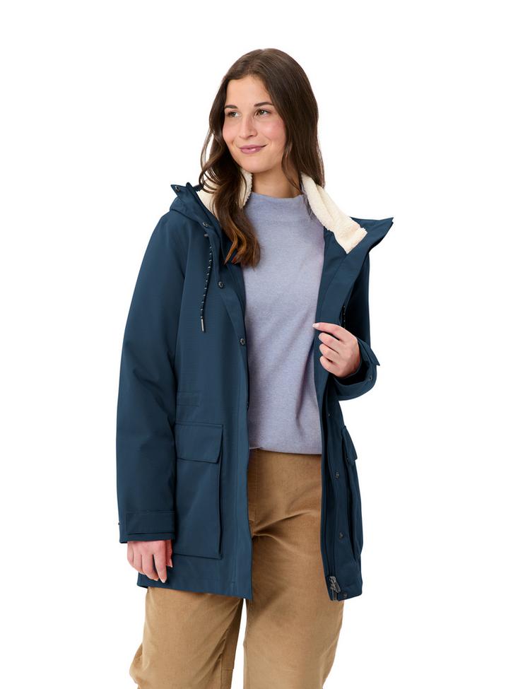 VAUDE VAUDE Women's Manukau Parka III Outdoorjacke Damen - dark sea - 2 | SportScheck