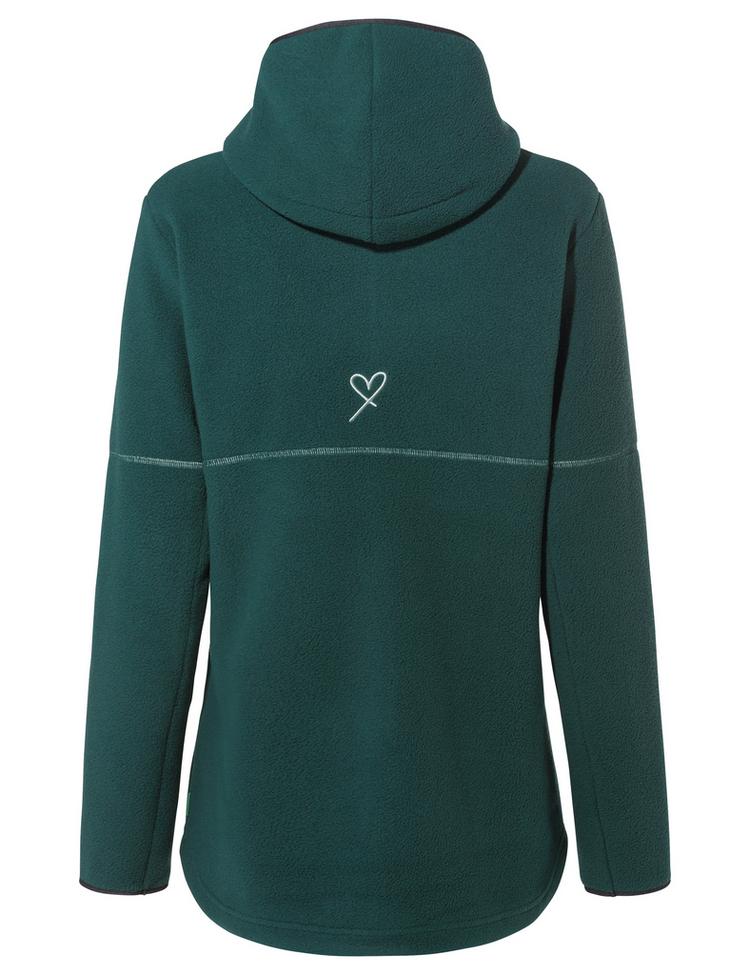 VAUDE VAUDE Women's Neyland Fleece Hoody II Outdoorjacke Damen - deep pond - 0 | SportScheck
