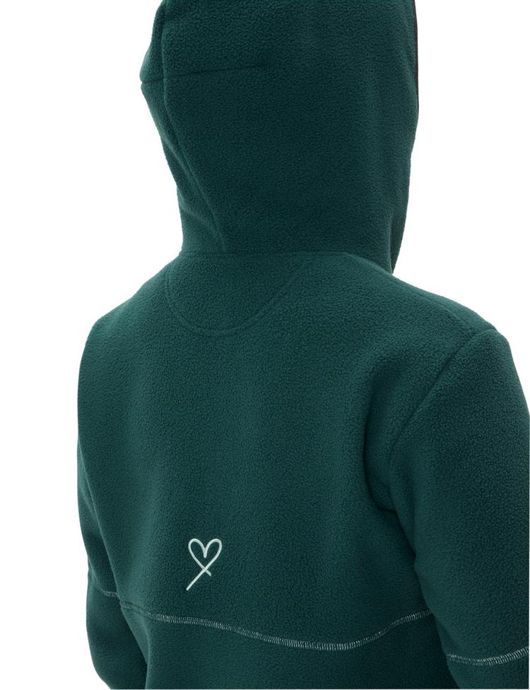 VAUDE VAUDE Women's Neyland Fleece Hoody II Outdoorjacke Damen - deep pond - 0 | SportScheck