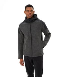 Rückansicht von VAUDE Men's Tinshan Hoody Jacket II Outdoorjacke Herren phantom black