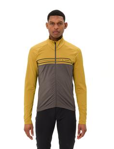 Rückansicht von VAUDE Men's Posta LS Tricot II Fahrradtrikot Herren savanna
