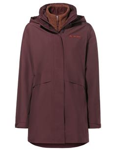 VAUDE Women's Idris 3in1 Parka IV Outdoorjacke Damen dark oak