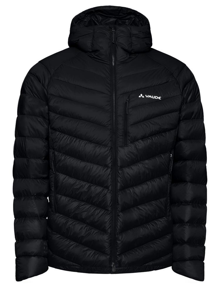 VAUDE VAUDE Men's Monviso Down Hooded Jacket Outdoorjacke Herren - black - 0 | SportScheck